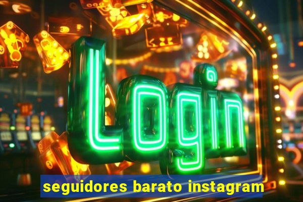 seguidores barato instagram